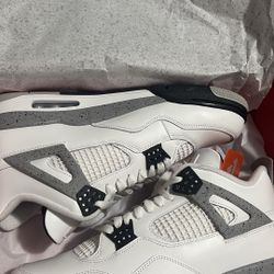Air Jordan 4 White Cement 