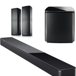 Bose Smart 700 Home Theater (Soundbar + Bass + Surround Speakers)