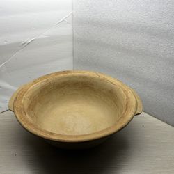 Pampered Chef Family Heritage Stoneware 12.5” Large Baking Bowl Bread Bowl USA-Reduced 