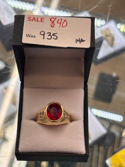 Ladies birthstone ring 14k