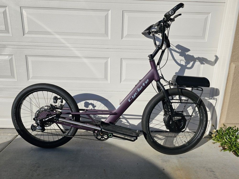 Electric Cyclete Stand-up Bicycle. Grin Tech All-Axel Motor. 52V Battery