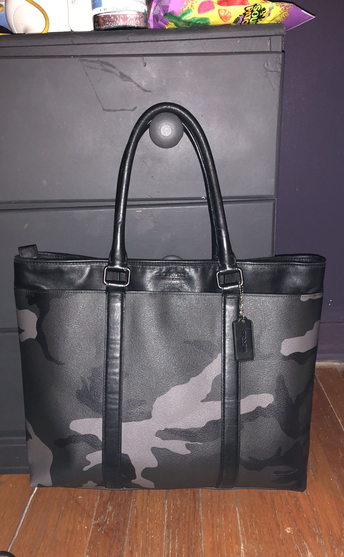 Authentic Coach Camouflage Tote