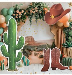 Western Cowboy Party Decor Props