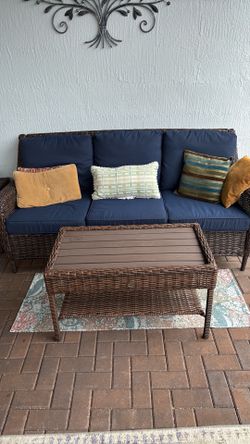Heavy duty outdoor furniture sofa