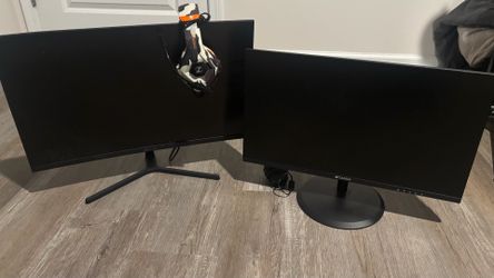 Two Gaming monitors