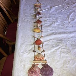 40” Shell Wind Chime Wall Decor