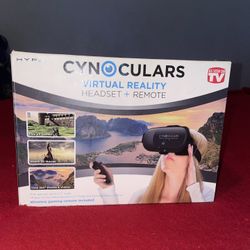 Cynoculars Virtual Reality Headset With Wireless Remote