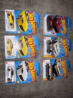 Hot Wheels Nissan Die-Cast Cars Lot of 6