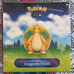 sealed Pokemon GO Premier Deck Holder Collection Dragonite VSTAR