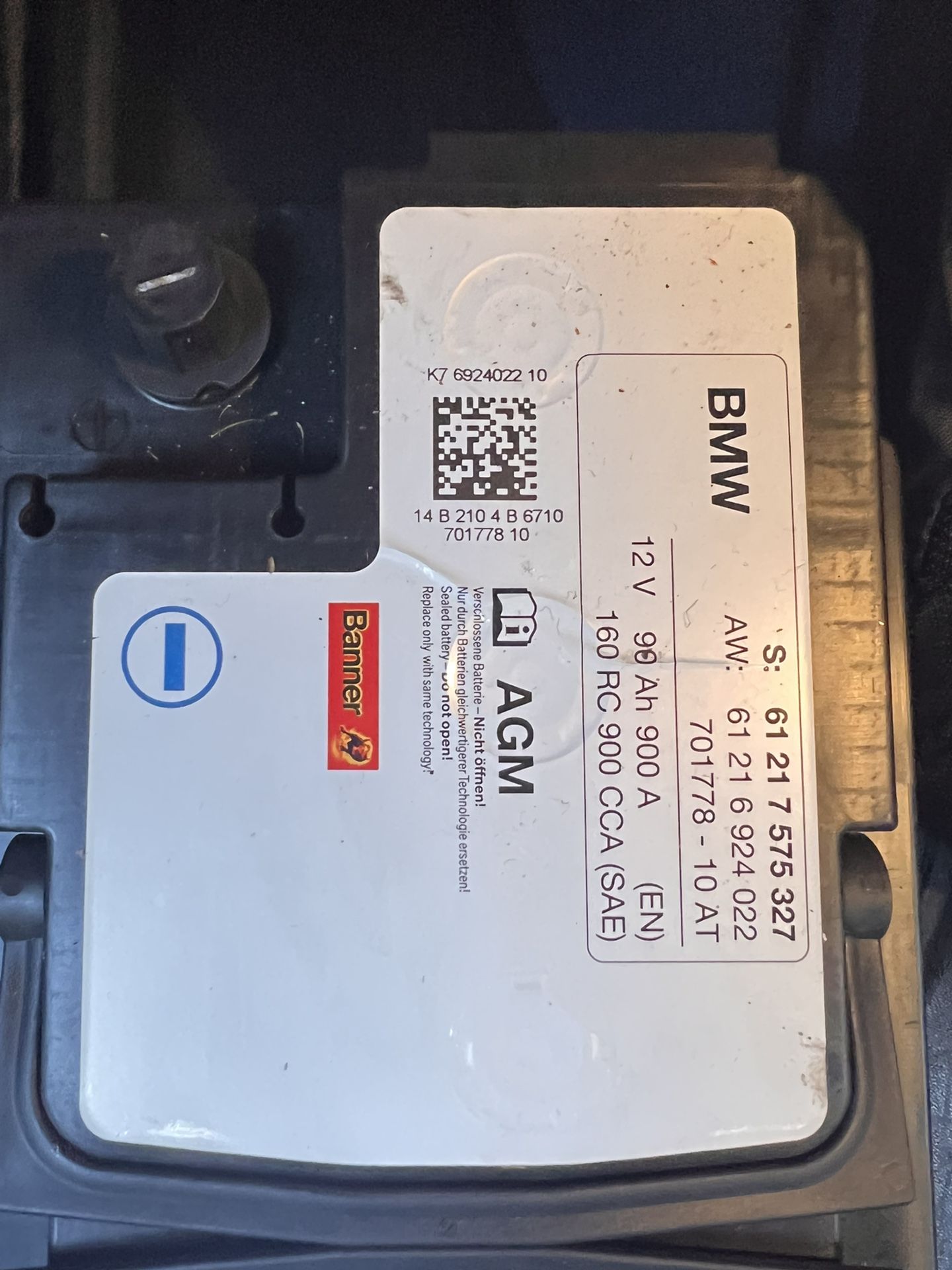 bmw-f30-battery-for-sale-in-seattle-wa-offerup