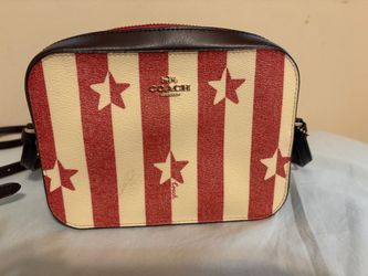 Coach Jess Bag Stars and Stripes Print