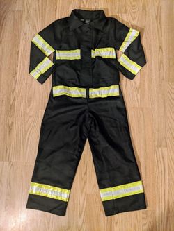 Authentic Kids Fire Department Costume