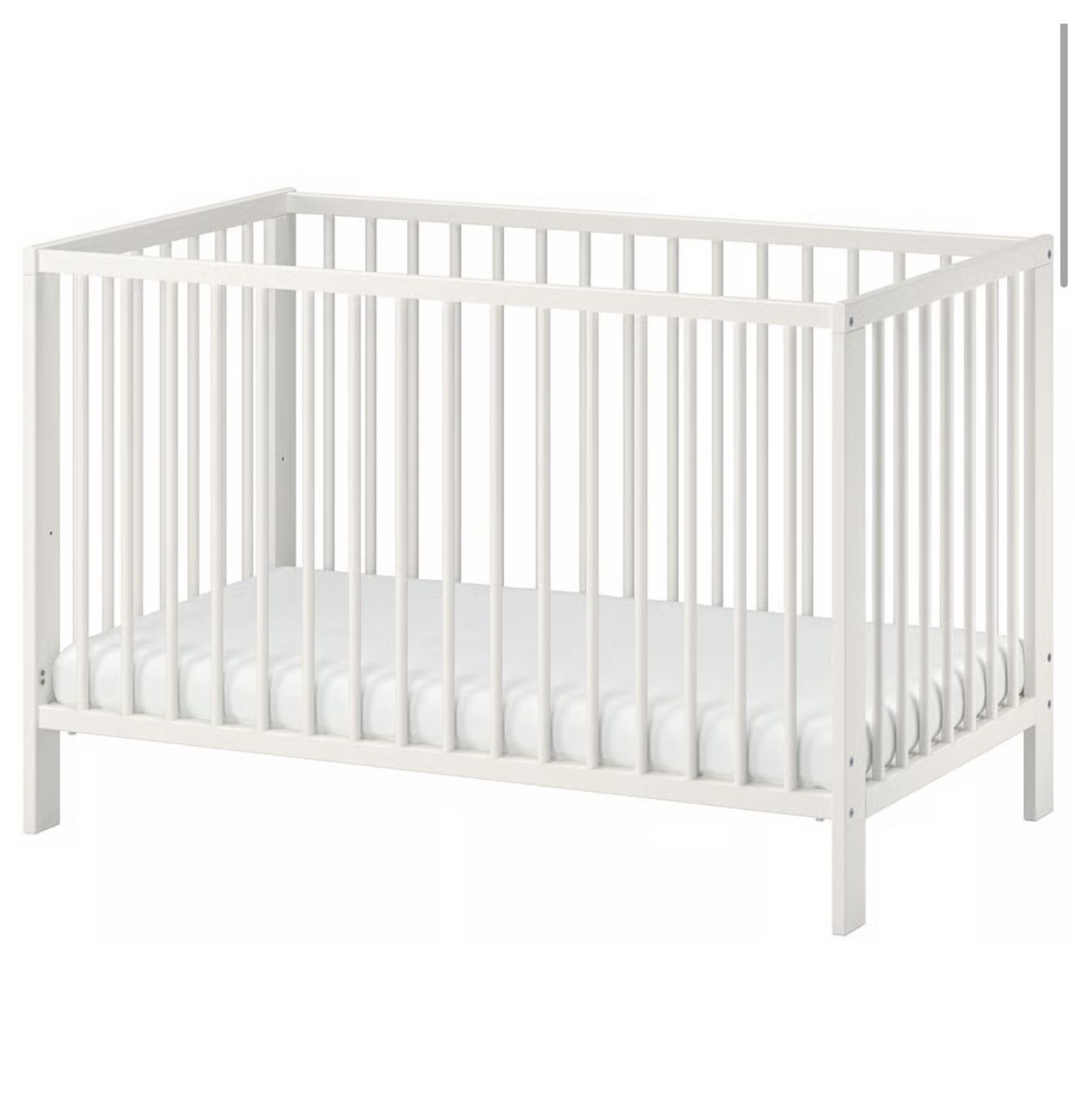 IKEA White Baby Crib
