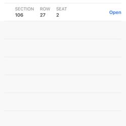 Mariners vs Red Sox - 2 Tickets