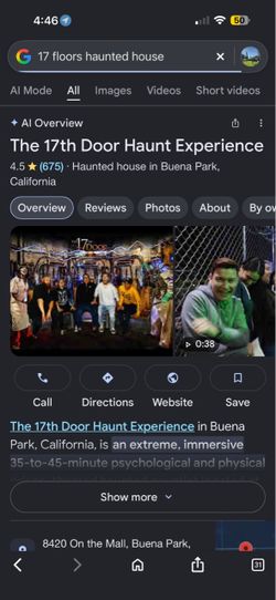 17th floors haunted house tickets
