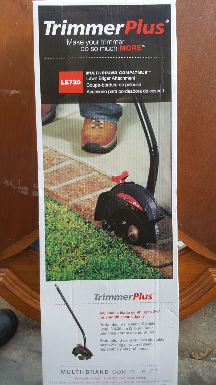 Trimmer Plus, LE720 lawn edger attachment for Sale in Virginia Beach