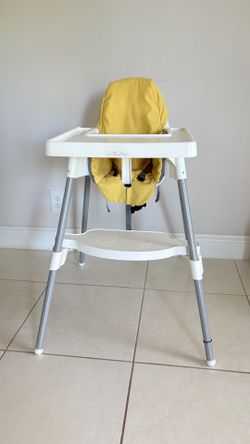 IKEA ANTILOP High Chair – Yellow Cushion