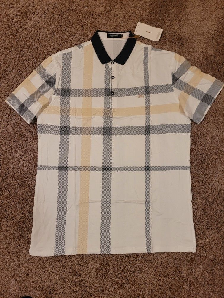 Brand NEW Burberry Button Up XL & XXL $80