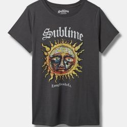 Torrid NWT Plus Size 5X Sublime Vintage Slub Tee