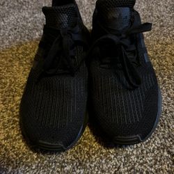 All black Adidas women’s shoes