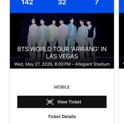 BTS TICKETS 