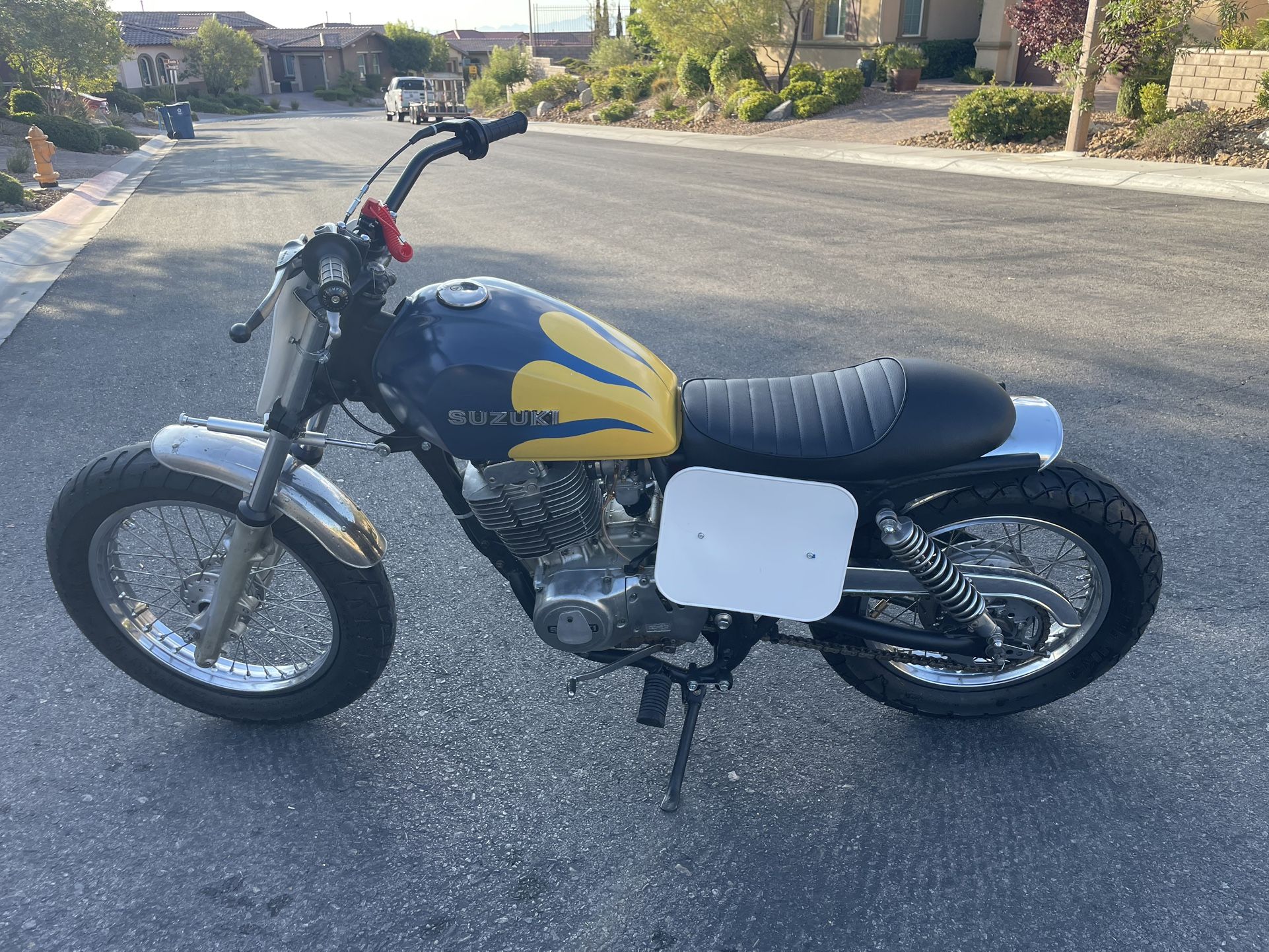 1981 Suzuki GN400 Running Project Motorcycle