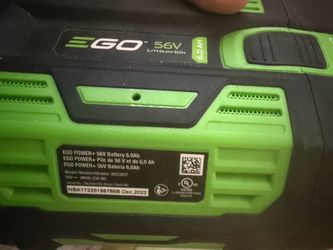 2 Ego battery 2.5 AH & 6 AH