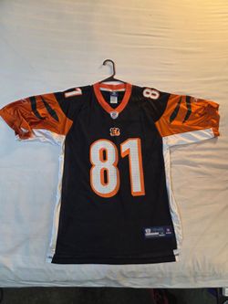 Reebok Cincinnati Bengals #81 NFL Jersey Size M