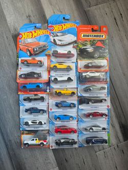 Hot wheels and Matchbox.  2X$5