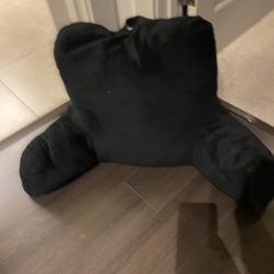 Small Cushion Black Floor Chair