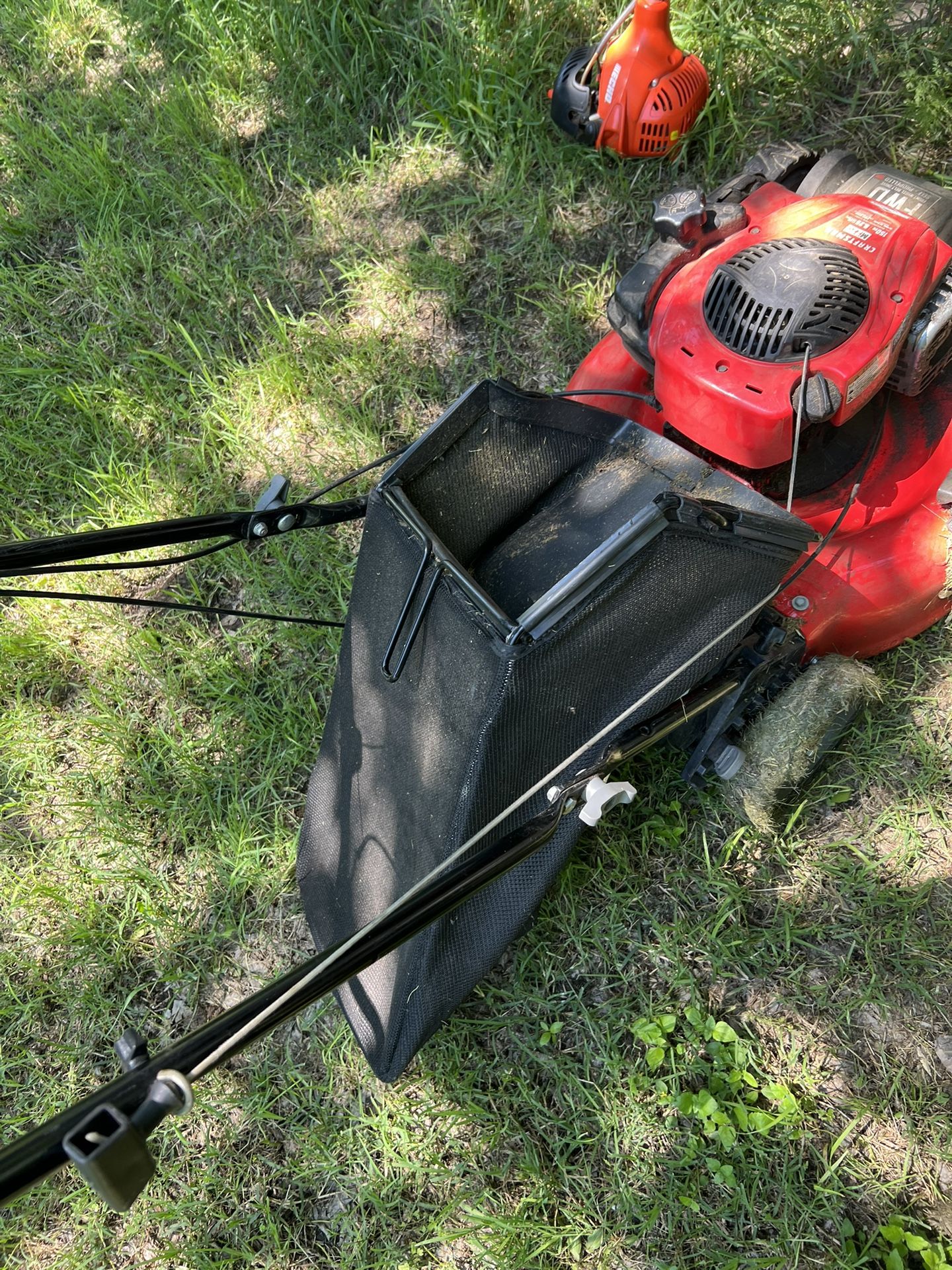 Lawn Mower And Weed Eater