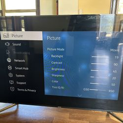 Samsung 75” Smart Hub HD TV 
