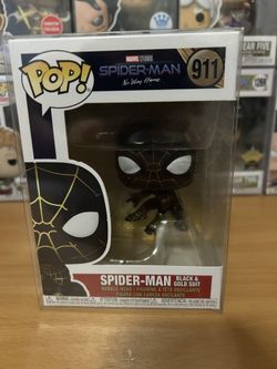 Spiderman Black And Gold Suit
