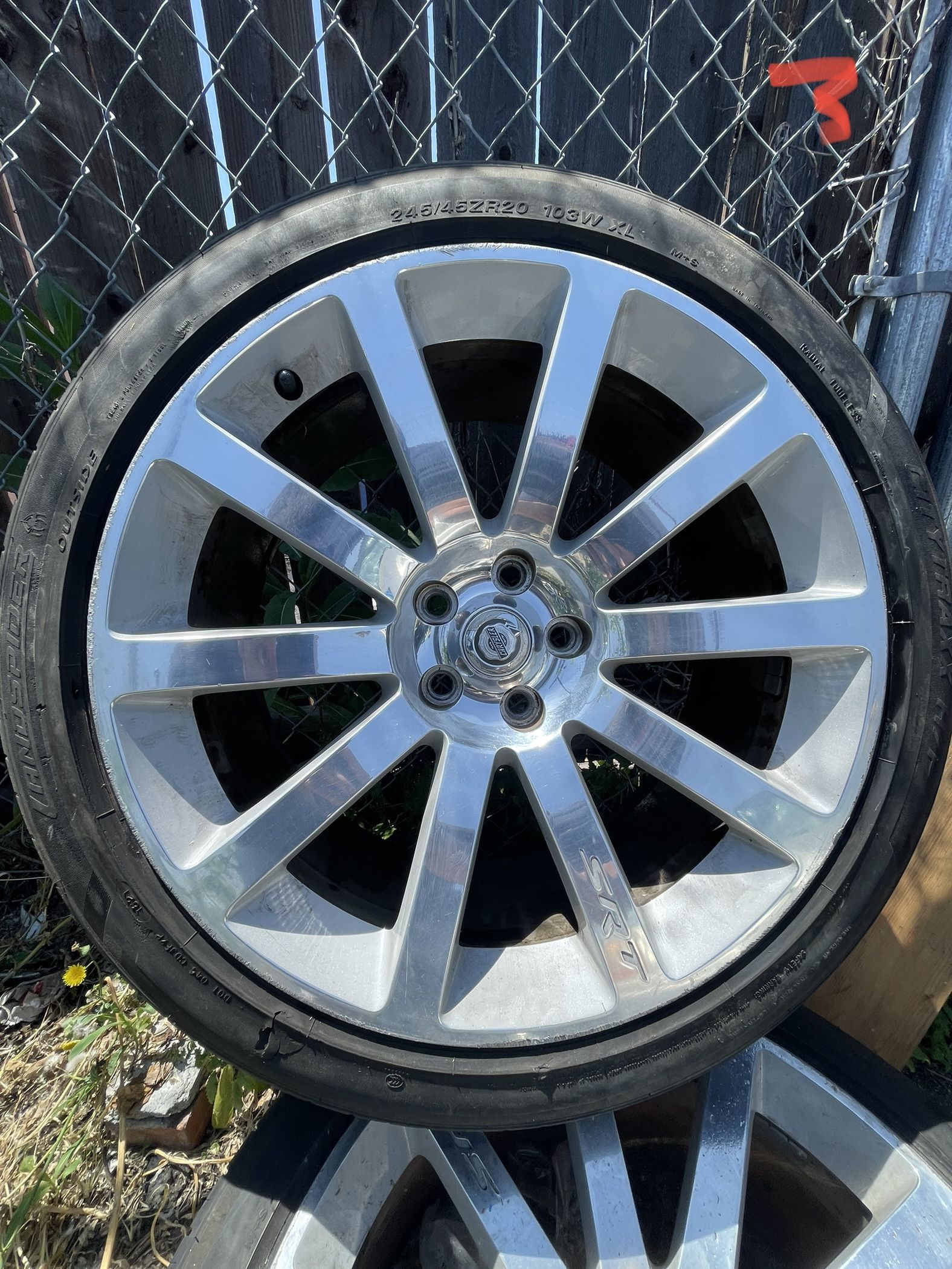 20” Inch OEM SRT Wheels 300c