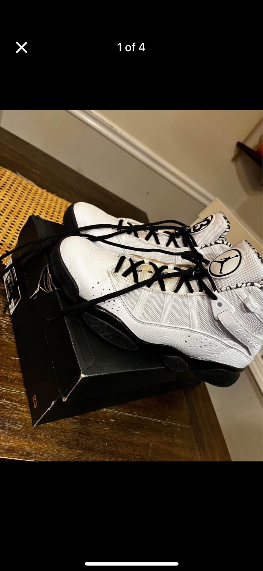 Jordan 6 Rings Sz.10