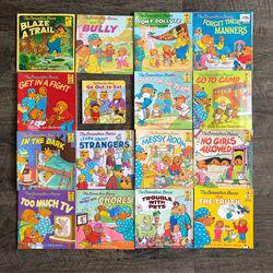 Lot of 16 Berenstain Bears Books by Stan & Jan Berenstain