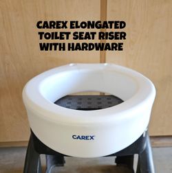 CAREX 3 1/2" TOILET SEAT RISER