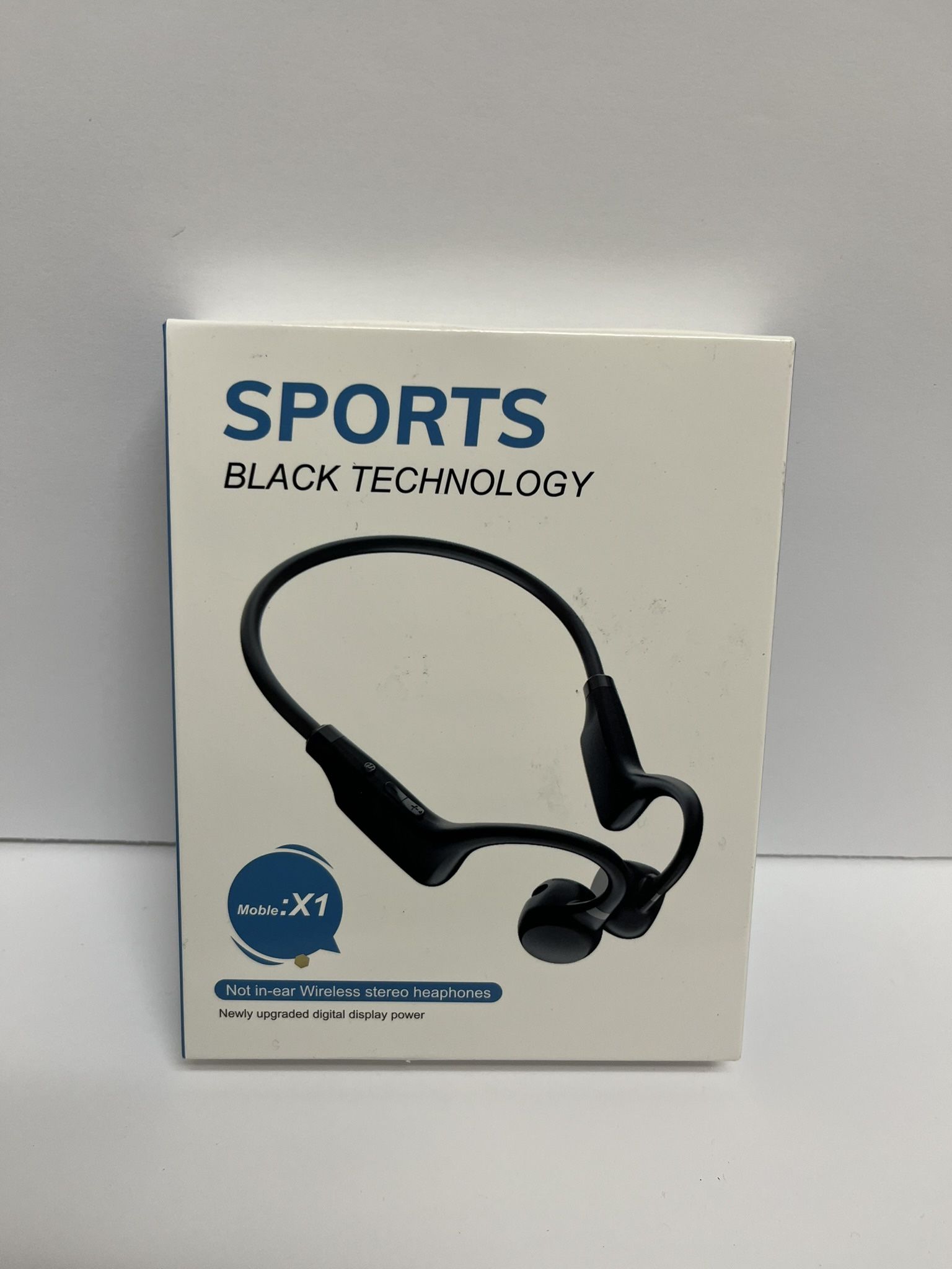 Sports Black Technology Not In Ear Wireless Headphones