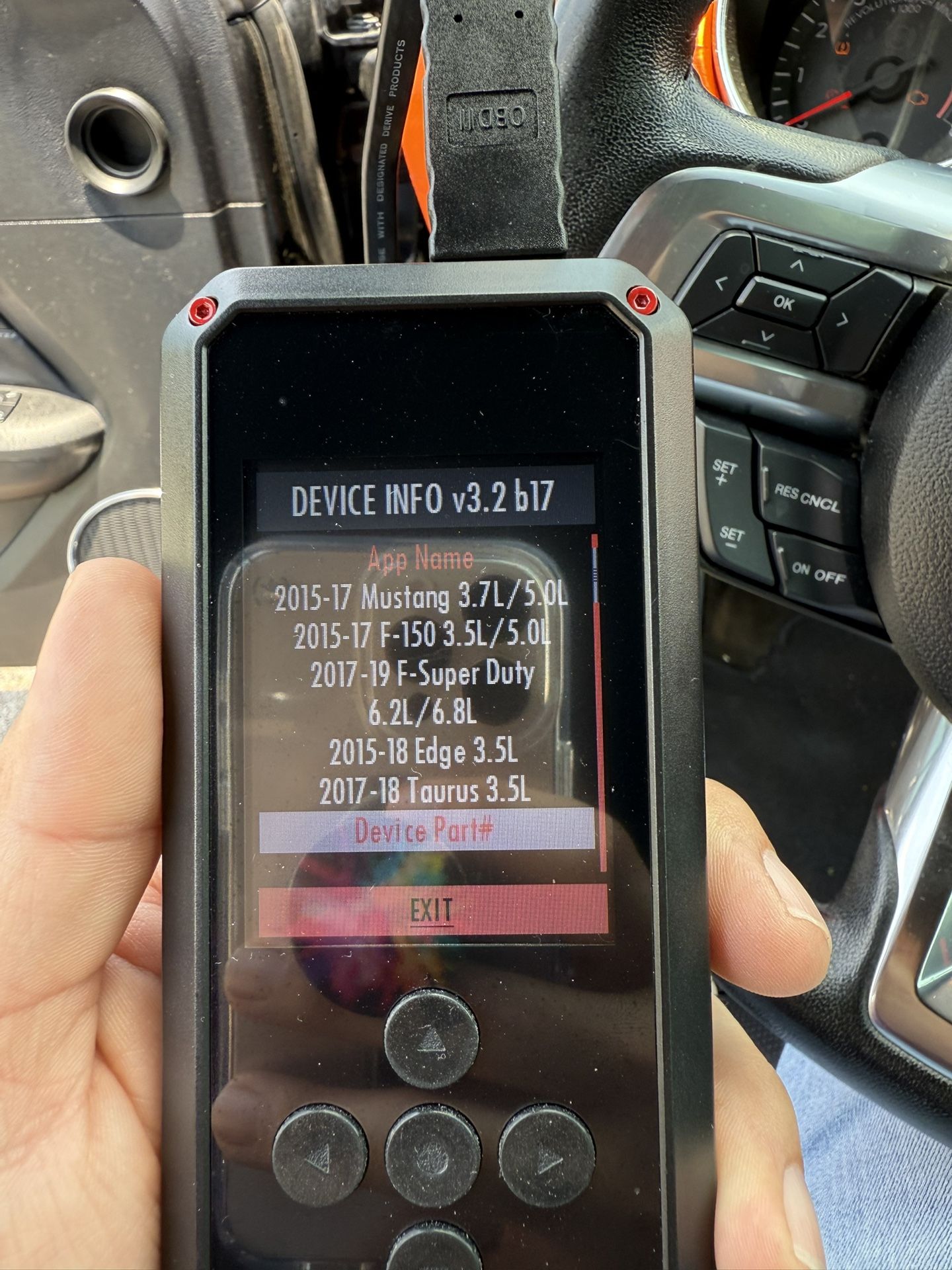 SCT BDX Tuner (FORD)15-17 F150/Mustang