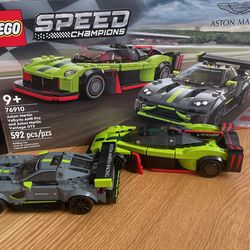LEGO 76910 All Pieces Aston Martin Valkyrie And Vantage GT3