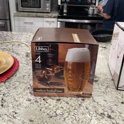 Football Beer Glasses 23oz/680ML