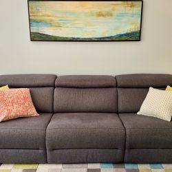 Italian Modern  Reclining Sofá