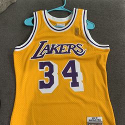 Lakers Mitchell And Ness Classics Jersey Shaquille O’neal