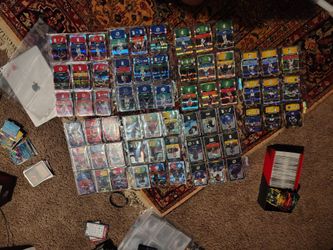 Large NFL Trading Card Collection Lot
