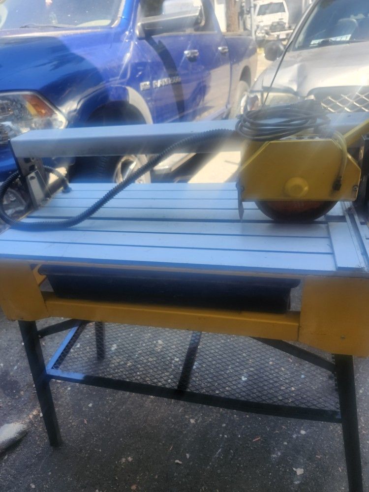 24" Tile Saw With Stand