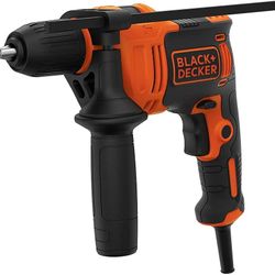 BLACK+DECKER Hammer Drill, 6.5-Amp, 1/2-Inch (BEHD201)