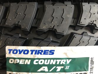 Toyo & BFGoorich & Nitto & Cooper Tires
