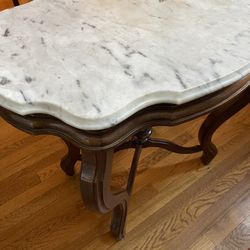 Antique Parlor Table - “Turtle Top”