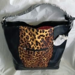 NWT ANIMAL PRINT PURE TOTE BAG