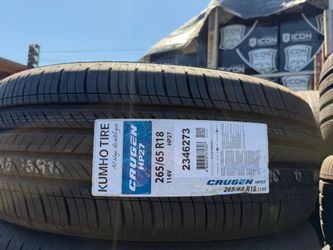 💥265/65R18💥KUMHO CRUGEN HP27